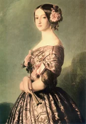 Portrait of Franziska Caroline Gonzaga